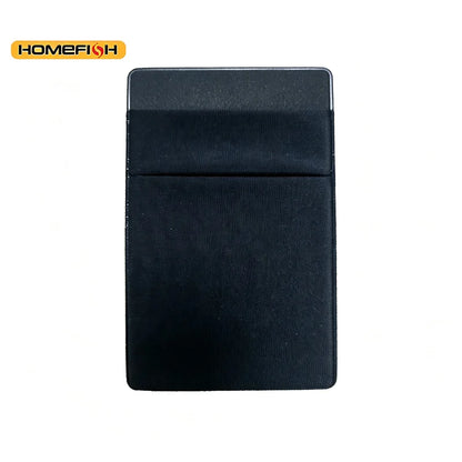 Fashion Elastic Cloth Phone Card Holder, Adhesive Sticker Pocket Wallet for Mobile Phone Credit ID Card Cash Storage