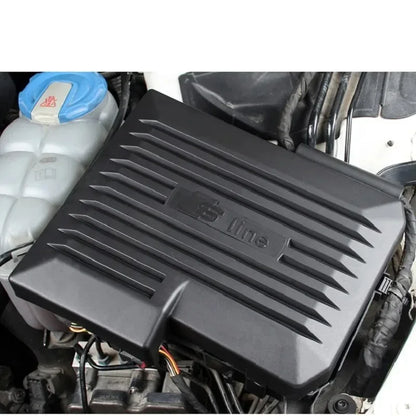 Car Interior Accessories ABS  Car Engine Control Computer Cover Panel ProtectionFor Audi A4 A5 B9 2017 2018 2019 2020 2021 2022