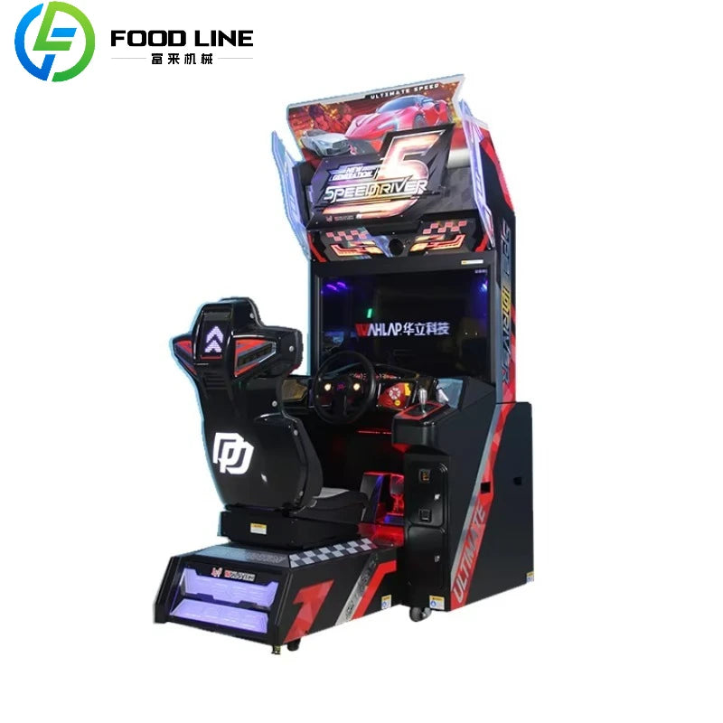 Customized Systems Arcade Racing Machine Arcade Car Coin Operated Games Machine