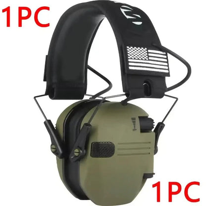 Shooting Hunting Electronic Earmuffs Active Noise Cancelling Protect Hearing Tactical Headset NRR22 EMI Filtering Sound Amplify