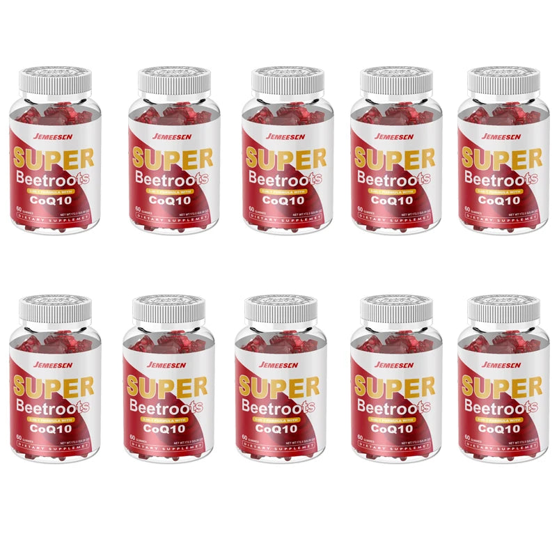 Healthy Heart Supplement - with Beet Root Powder,Grape Seed Extract,Coenzyme Q10 - Blood Flow and Heart Health