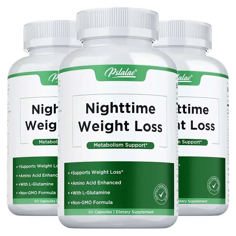 Nighttime Weight Loss Supplements - Appetite Suppressant, Burns Fat, Improves Digestion, Promotes Sleep and Relaxation
