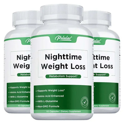 Nighttime Weight Loss Supplements - Appetite Suppressant, Burns Fat, Improves Digestion, Promotes Sleep and Relaxation