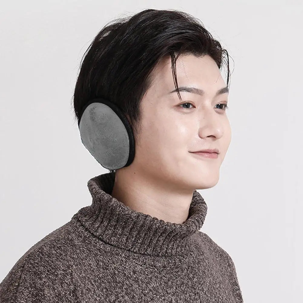 Earmuffs In Winter Cold Weather Earmuffs Soft Plush Ear Warmer Thicken Warmer Ear Cover Outdoor Cycling Ski Plush Ear Protector