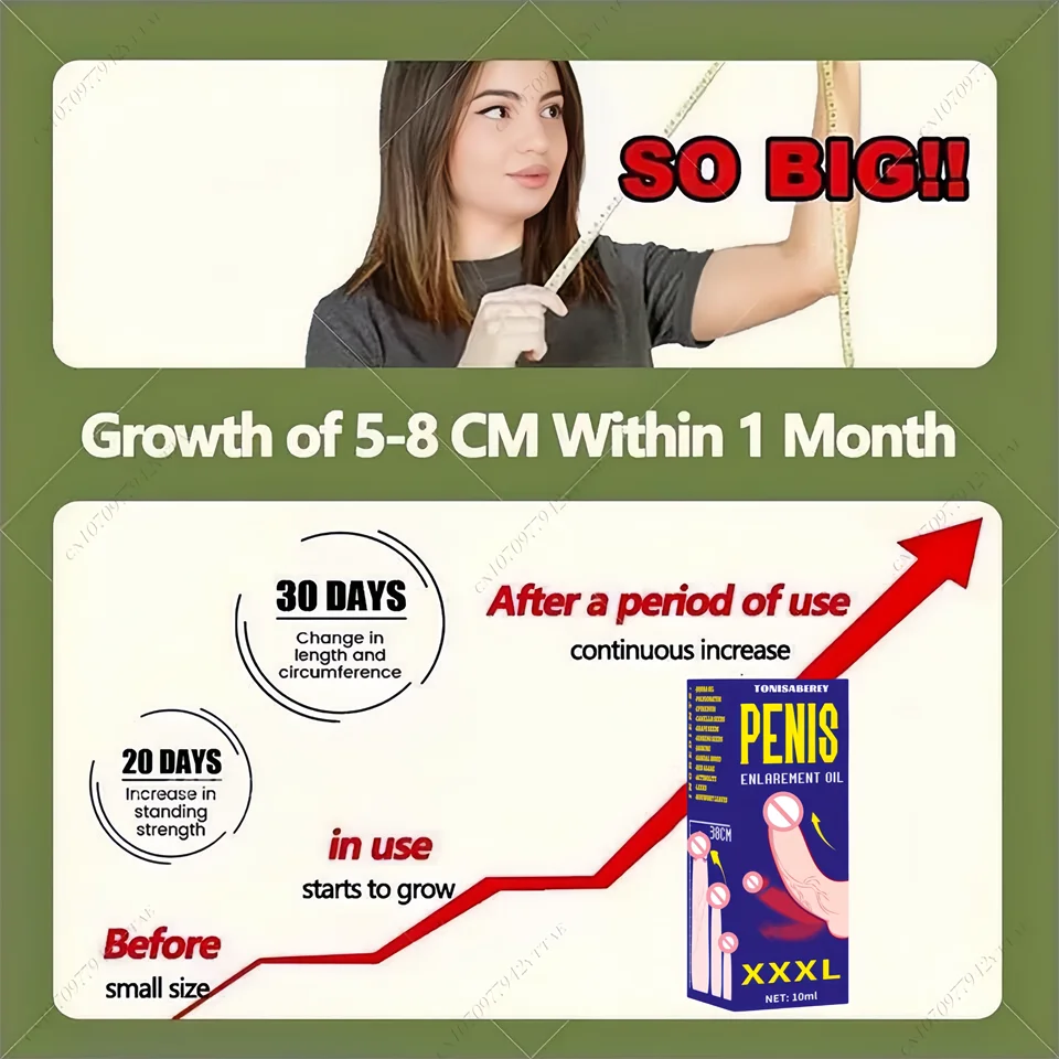 Man Big Dick Growth Oil Male Cock Enhancement Sex Delay Male Cock Enhancement Penis Enlargment Oil  Increase XXXL Size The Best