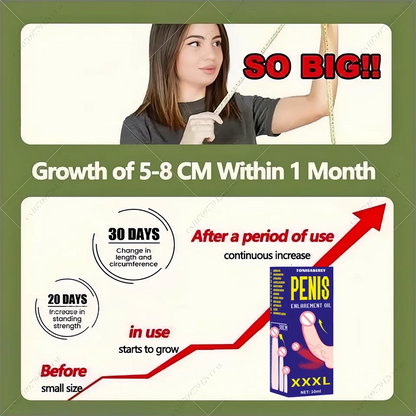 Man Big Dick Growth Oil Male Cock Enhancement Sex Delay Male Cock Enhancement Penis Enlargment Oil  Increase XXXL Size The Best