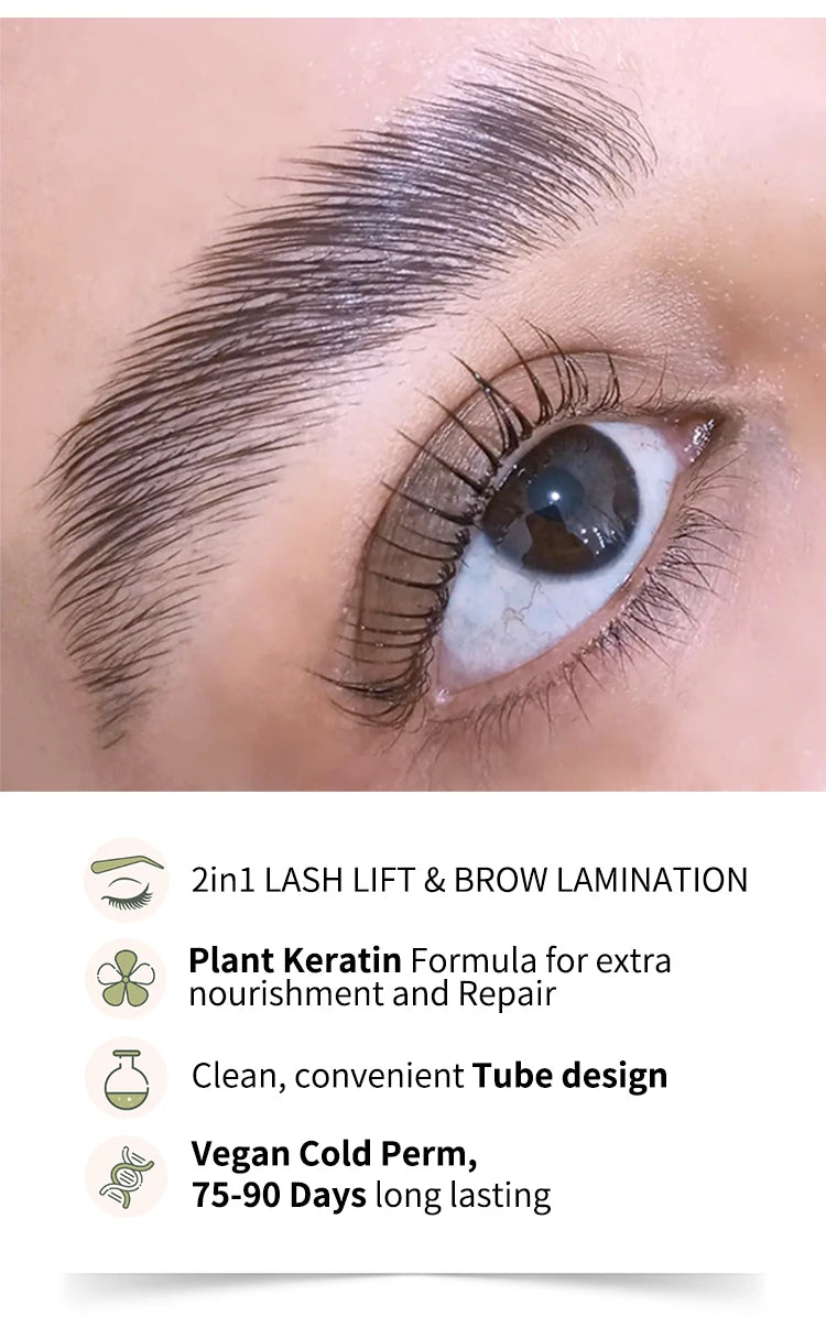 SA USA DE Spain France Fast Shipping Dropshipping 10ml Step 1 2 Fix Perming Set For Lash Brow Lift Perm Fixation Setting Lotion