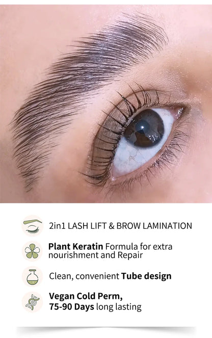 SA USA DE Spain France Fast Shipping Dropshipping 10ml Step 1 2 Fix Perming Set For Lash Brow Lift Perm Fixation Setting Lotion