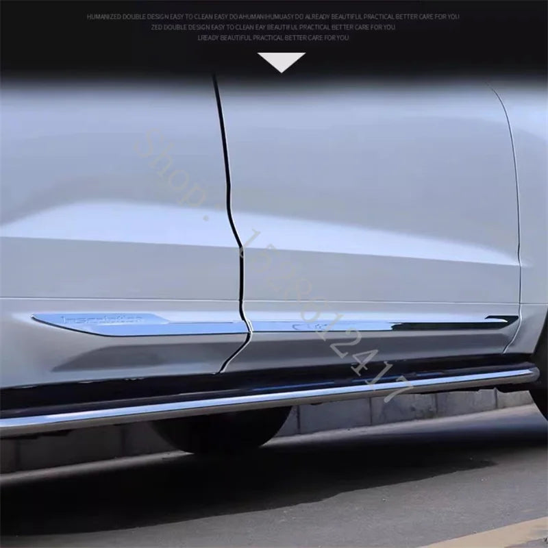 Car Accessories For Volvo xc60 2018 2019 2020 2021~2026 stainless steel Body door side anti-collision decorative bright strip