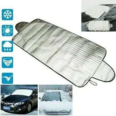 Car Accessories Car Windscreen Windshield Frost Cover Ice Snow Shield Front Protector Auto UV Protection Curtain Styling 1Pc