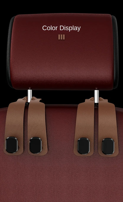 Car Headrest Hook Accessory，Used for Organizing Bags and Organizing the Back of the Seat，Car Fastener Hook