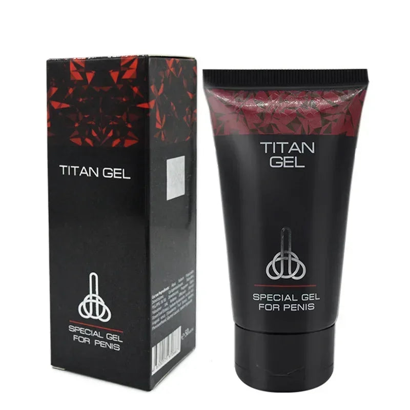 50ml Titan Gel Gold Cream Titan Gel Original Penis Cream Enlargement Essential Oil Enlarge Penis XXL Cream for Male Penis