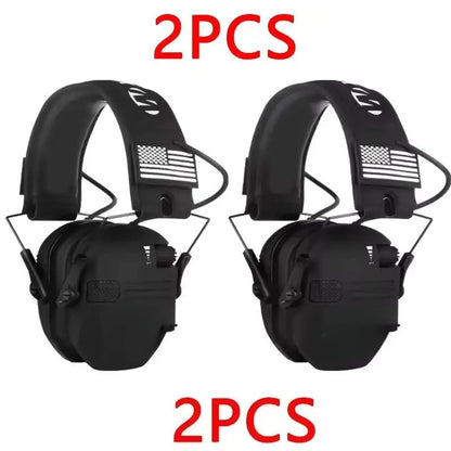 Shooting Hunting Electronic Earmuffs Active Noise Cancelling Protect Hearing Tactical Headset NRR22 EMI Filtering Sound Amplify