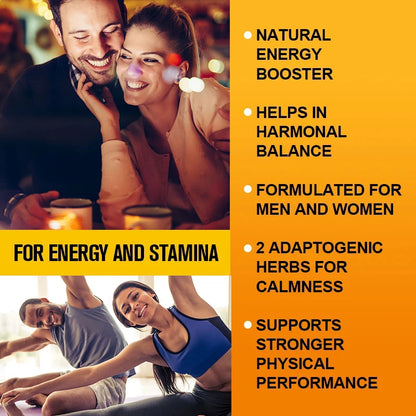 Maca & Ginseng Capsules 10000mg (Yellow+Red+Black) Extract, Strength, Endurance, Muscle Mass, Energy & Muscle Support
