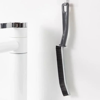 Bathroom Kitchen Gap Cleaning Brush Durable Grout Hard Bristle Long Handle Cleaner Brush for Tile Gaps Window Frames Door Track