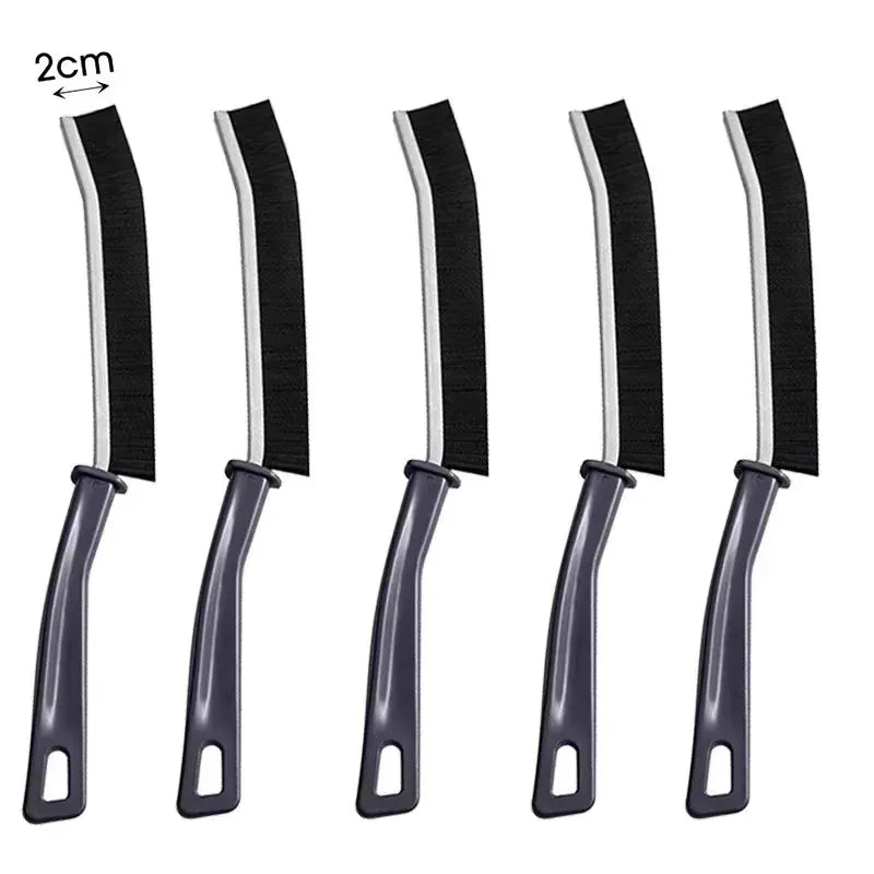 Bathroom Kitchen Gap Cleaning Brush Durable Grout Hard Bristle Long Handle Cleaner Brush for Tile Gaps Window Frames Door Track