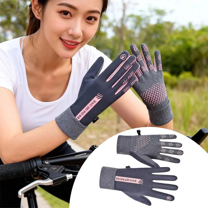 USB Rechargeable Heated Gloves Adjustable Temperature Anti Slip Touch Screen Thickened Warm for Skiing Cycling Winter Outdoor
