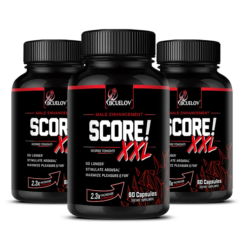 Force Score XXL Supplement with Maca and Tribulus To Help Muscle and Increase Endurance, Promote Men's Health