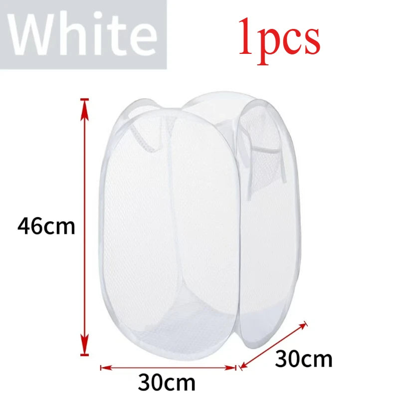 Household Dirty Clothes Basket Foldable Storage Basket University Dormitory Living Room Storage Bucket Laundry Bag