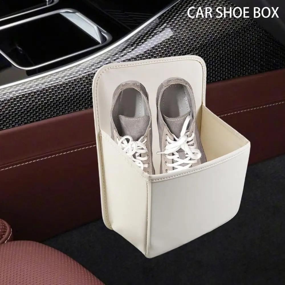 Car Special Shoes Box Trunk Item Storage Box Cute Cartoon Waterproof Hanging Large Capacity Car Storage Shoes Box On The Car