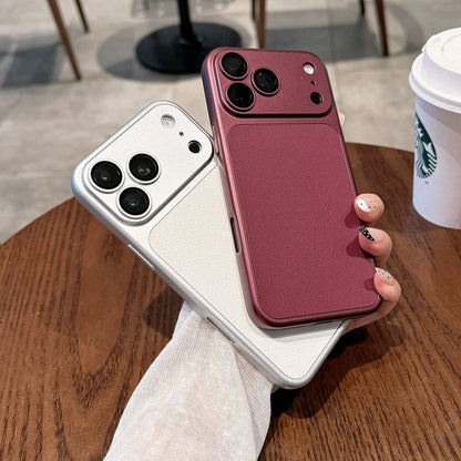 Soft Silicone TPU Leather Phone Case For iPhone 11 12 13 14 15 16 17 18 Pro Max Plus ShockProof Bumper Back Cases Cover