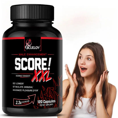 Force Score XXL Supplement with Maca and Tribulus To Help Muscle and Increase Endurance, Promote Men's Health