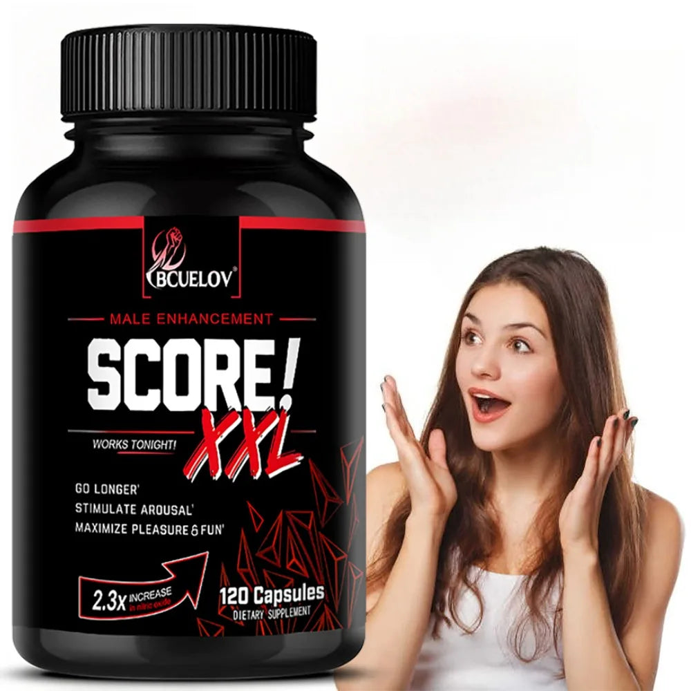 Force Score XXL Supplement with Maca and Tribulus To Help Muscle and Increase Endurance, Promote Men's Health