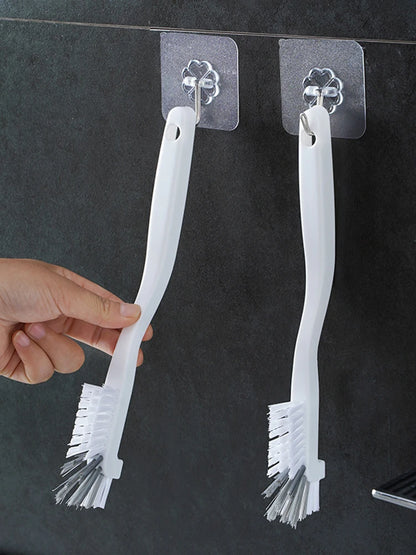 Kitchen Cleaning Brushes For Household Use On Bathtub, Shower, Kitchen, Tile Floors, Sink, Grooves, Window Tracks