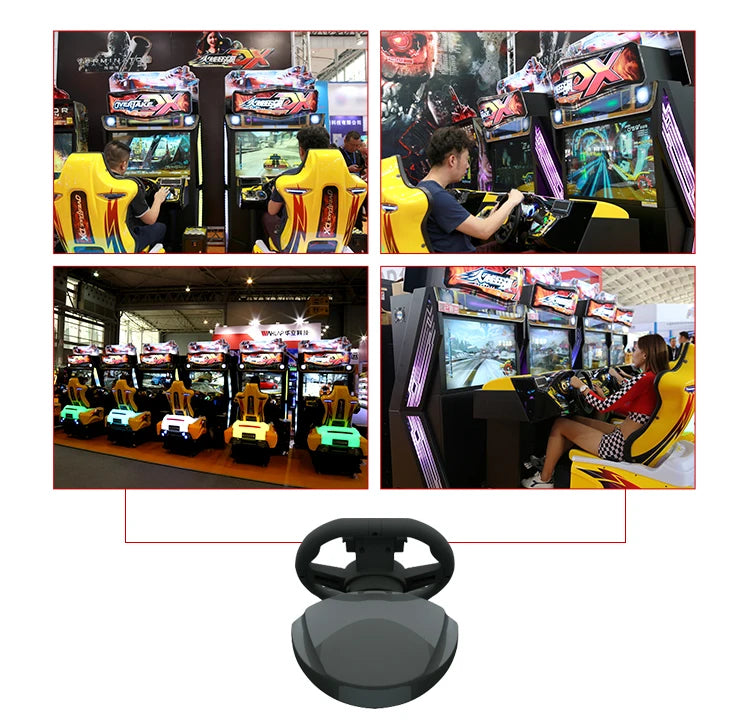 Customized Systems Arcade Racing Machine Arcade Car Coin Operated Games Machine