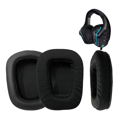 for Logitech G533 G633 G935, GVOEARS Ear Pads G231, G433, G533, G633, G635, G933, G935 Headphone Advanced Mesh Fabric Earmuffs