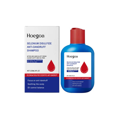 Selenium Sulfide Shampoo Deep Cleansing Scalp Oil Control Strengthen Hair Roots Volumizing Smoothing Shiny Hair Gentle Care