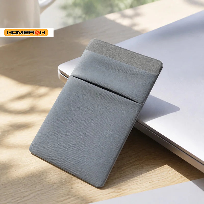 Fashion Elastic Cloth Phone Card Holder, Adhesive Sticker Pocket Wallet for Mobile Phone Credit ID Card Cash Storage