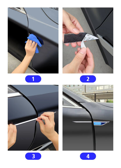 2pcs car accessory Side Doors car stickers car accessories for Seat Alhambra Altea Arona Arosa Ateca R Cupra Leon Mii Tarraco