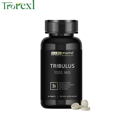 High Purity Tribulus Terrestris Pills, Male Enhancing Supplement,Boosts Energy ,Stamina & Fast Acting 60 tablets