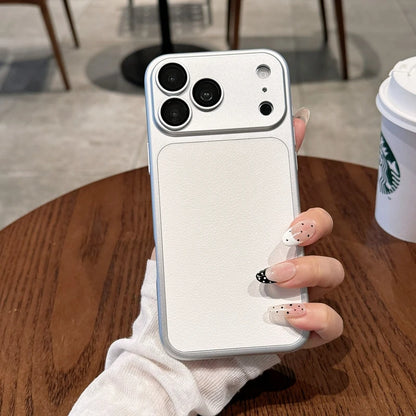 Soft Silicone TPU Leather Phone Case For iPhone 11 12 13 14 15 16 17 18 Pro Max Plus ShockProof Bumper Back Cases Cover