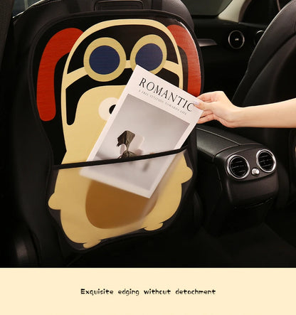 Car seat, seat back anti-kick pad, rear protective anti-wear pad, universal children's rear seat, backrest protective in the car