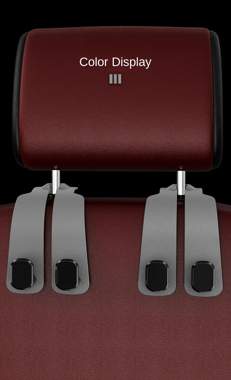 Car Headrest Hook Accessory，Used for Organizing Bags and Organizing the Back of the Seat，Car Fastener Hook