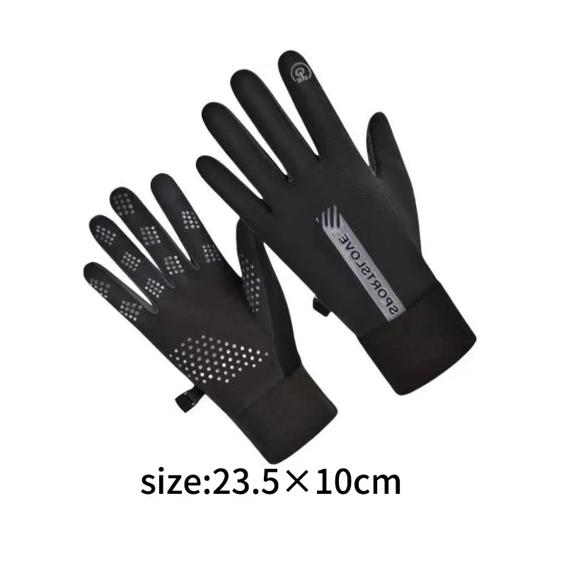 USB Rechargeable Heated Gloves Adjustable Temperature Anti Slip Touch Screen Thickened Warm for Skiing Cycling Winter Outdoor