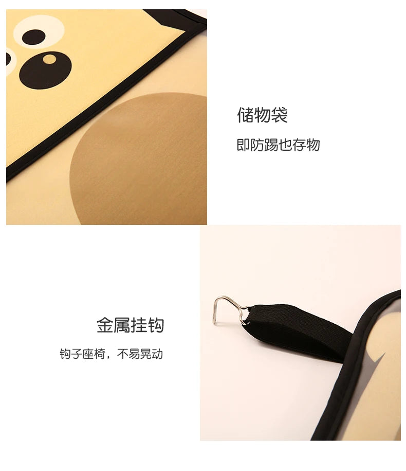 Car seat, seat back anti-kick pad, rear protective anti-wear pad, universal children's rear seat, backrest protective in the car