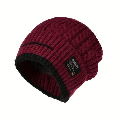 2023 Winter Beanie Hat for Men Knitted Hat Winter Cap Beanie Women Thick Bonnet Hats Skullies