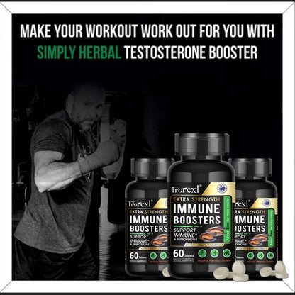 Natural Male Performance Support | Male Enhancing for Stamina, Endurance & Muscle Growt | Premium Oyster, Maca & Ginseng Formula