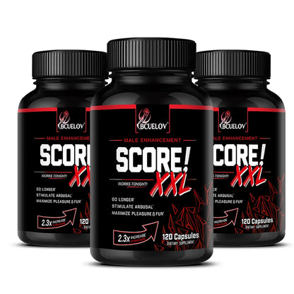 Force Score XXL Supplement with Maca and Tribulus To Help Muscle and Increase Endurance, Promote Men's Health