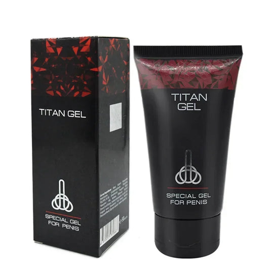 50ml Titan Gel Gold Cream Titan Gel Original Penis Cream Enlargement Essential Oil Enlarge Penis XXL Cream for Male Penis
