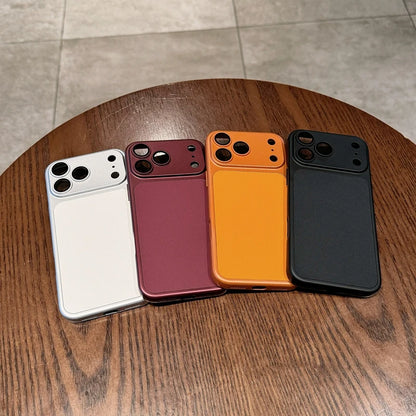 Soft Silicone TPU Leather Phone Case For iPhone 11 12 13 14 15 16 17 18 Pro Max Plus ShockProof Bumper Back Cases Cover