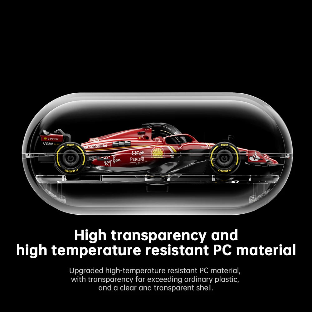 Kicarmod 1/64 Car-mounted Display Transparent  Box（without car）for 1/64 Diecast Model Cars Dustproof Acrylic Showcase