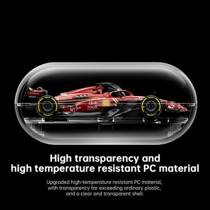 Kicarmod 1/64 Car-mounted Display Transparent  Box（without car）for 1/64 Diecast Model Cars Dustproof Acrylic Showcase