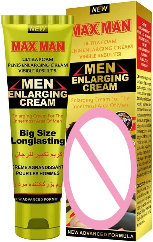 Male Enlargemenet Cream, Men Private Part Enalrgement Essential Cream Men's Energy Screum Larger Thicker Longer Extender Cream
