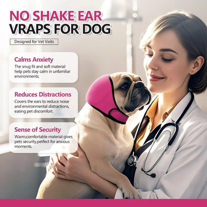 Hearing Protection Dog Calming Earmuff Noise Reduction Waterproof Dog Soothing Headcover Shock Proof Dog Earmuffs