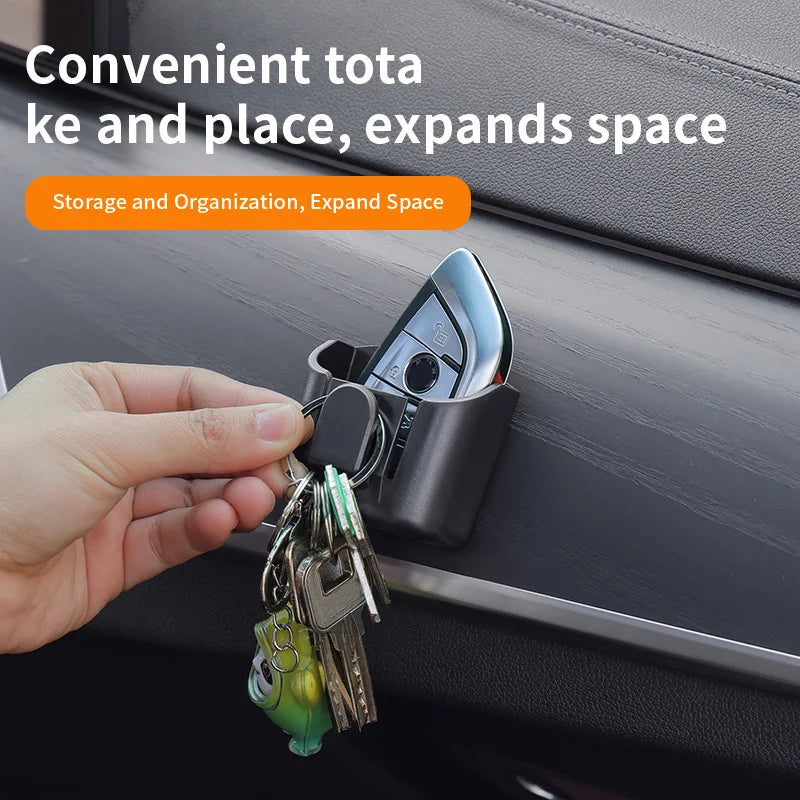 Car Compact Mini Storage Box, Coin Card, Small Item Storage Box, Sedan SUV Universal Interior Accessories