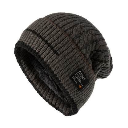 2023 Winter Beanie Hat for Men Knitted Hat Winter Cap Beanie Women Thick Bonnet Hats Skullies